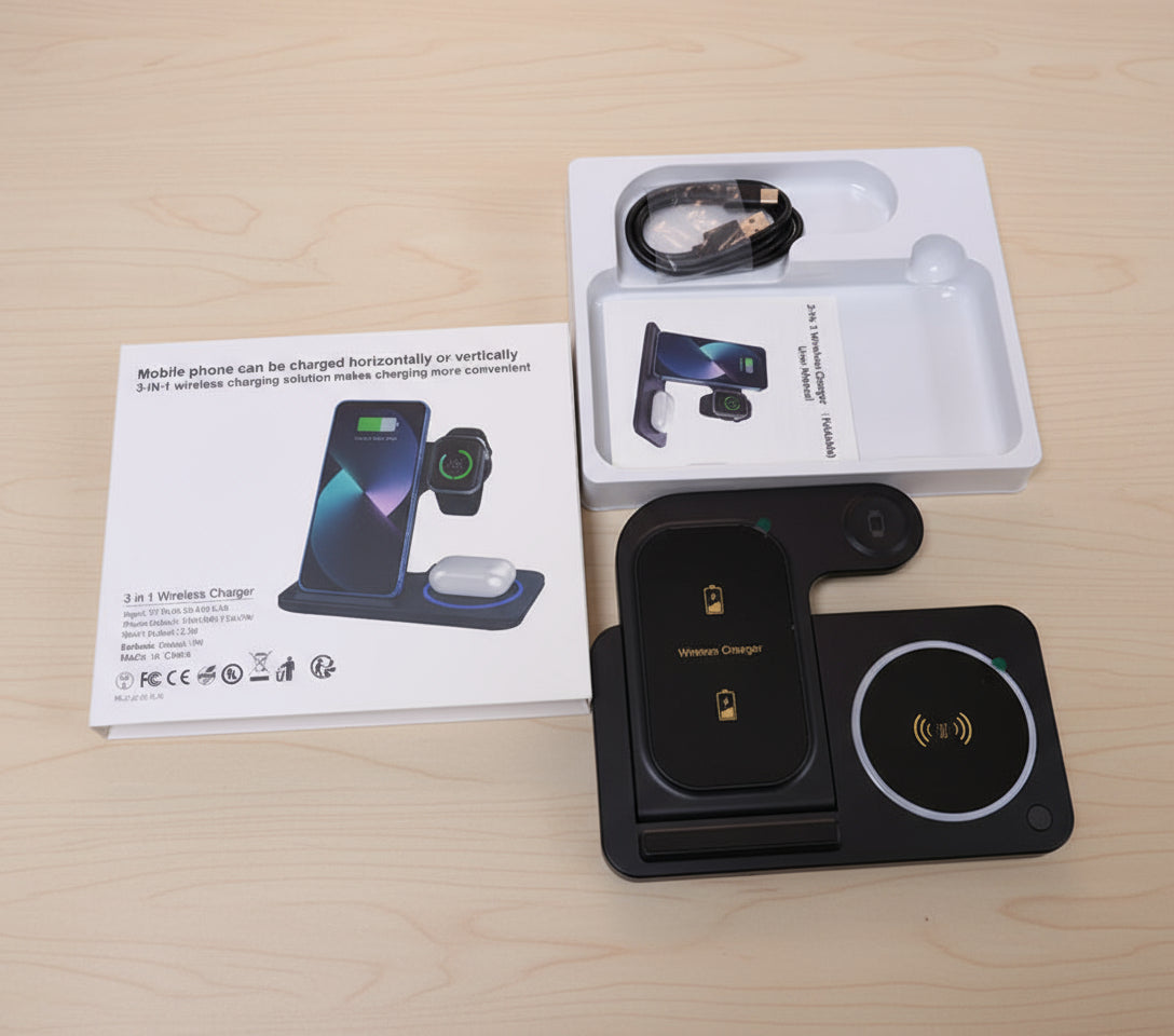 PowerHub 3 in 1 wireless charger 15W